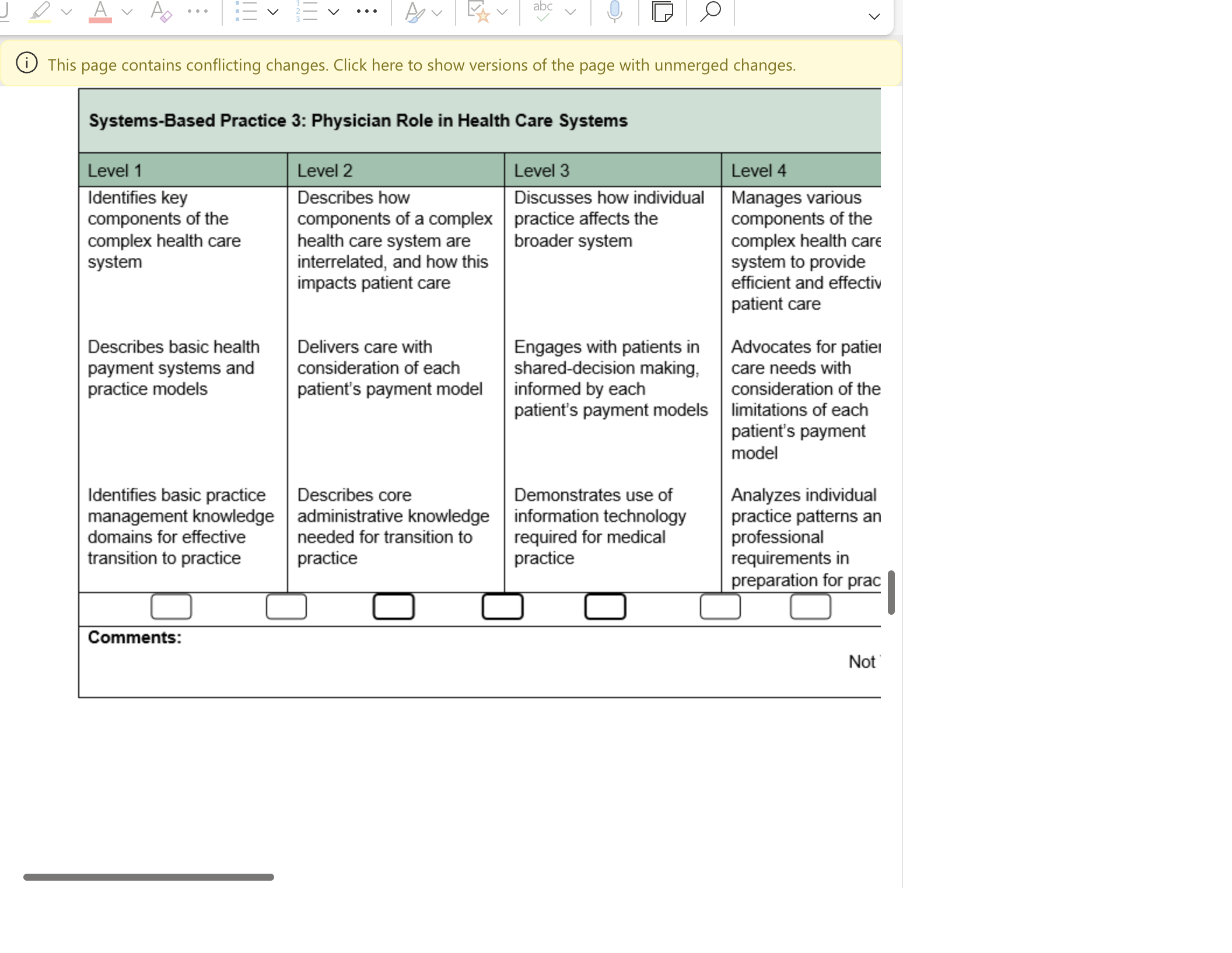 V V ..° V ... V abc V This page contains conflicting changes. Click here to show versions of the page with unmerged changes. Systems-Based Practice 3: