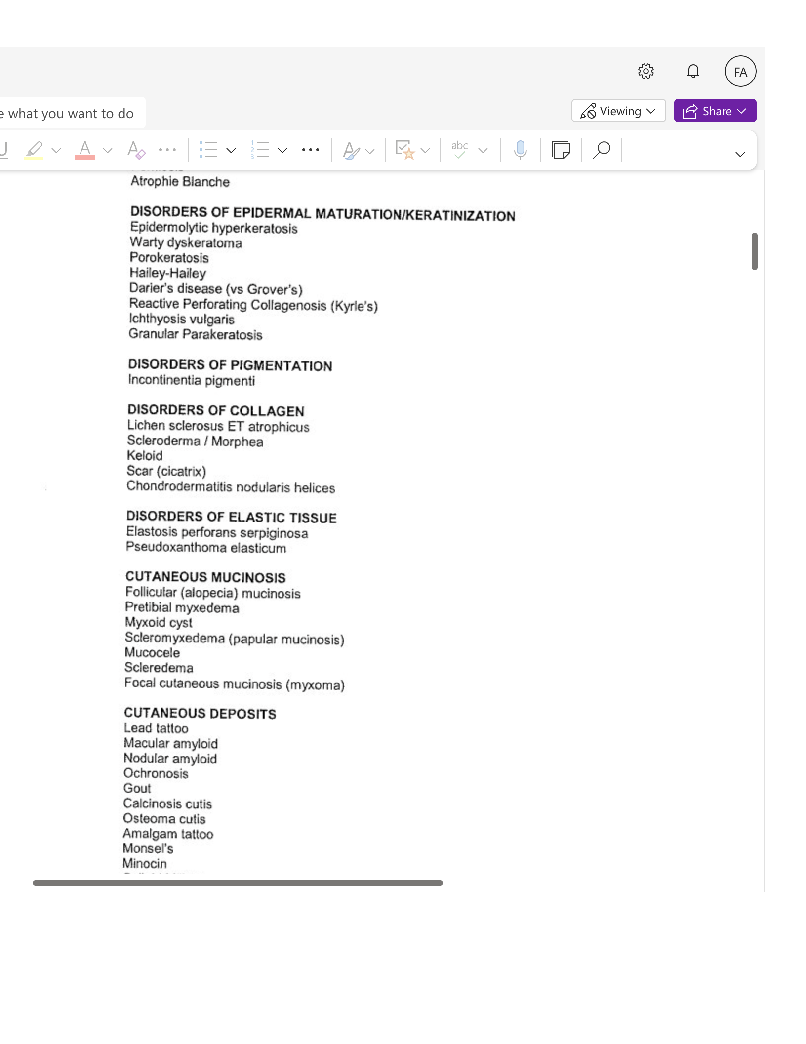 e what you want to do RVAVAEVIEV•.. Atrophie Blanche DISORDERS OF EPIDERMAL MATURATION/KERATINIZATION Epidermolytic hyperkeratosis Warty dyskeratoma P
